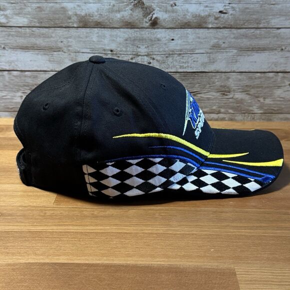 Vintage Kansas Speedway Hat Nascar Checkered Flag Adjustable Back - Picture 4 of 9